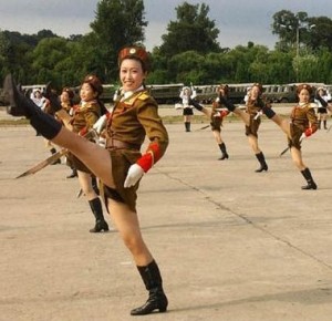 North Korean Cheerleaders
